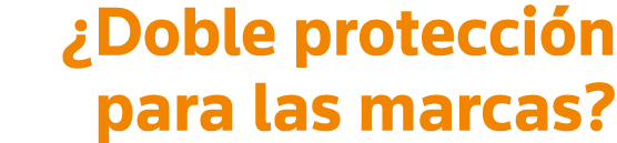  Doble protección para las marcas 