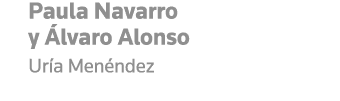 Paula Navarro y Álvaro Alonso Uría Menéndez