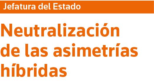 Jefatura del Estado Neutralización de las asimetrías híbridas