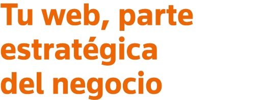 Tu web, parte estratégica del negocio