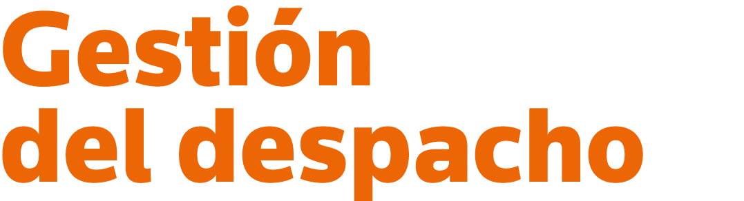 Gestión del despacho