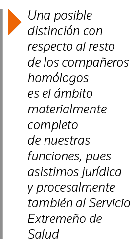  Una posible distinción con respecto al resto de los compañeros homólogos es el ámbito materialmente completo de nues   