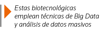  Estas biotecnológicas emplean técnicas de Big Data y análisis de datos masivos