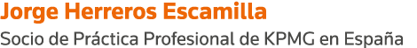 Jorge Herreros Escamilla Socio de Práctica Profesional de KPMG en España