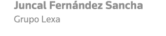 Juncal Fernández Sancha Grupo Lexa