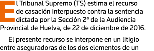 El Tribunal Supremo (TS) estima el recurso de casación interpuesto contra la sentencia dictada por la Sección 2  de l   