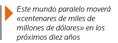  Este mundo paralelo moverá  centenares de miles de millones de dólares  en los próximos diez años