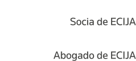 Teresa Pereyra Socia de ECIJA José Manuel Miralles Abogado de ECIJA