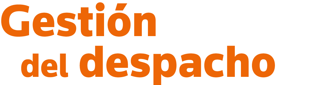 Gestión  del despacho