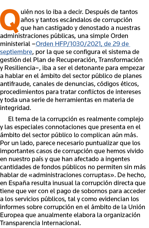 Quién nos lo iba a decir  Después de tantos años y tantos escándalos de corrupción que han castigado y denostado a nu   