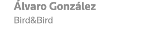 Álvaro González Bird&Bird