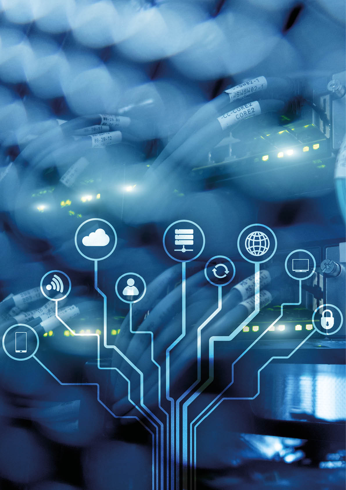 IOT, Internet of things, telecommunication concept 