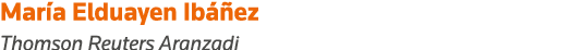 María Elduayen Ibáñez Thomson Reuters Aranzadi