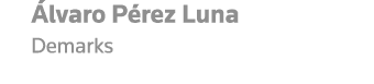 Álvaro Pérez Luna Demarks