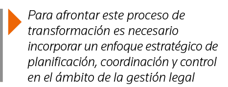 Para afrontar este proceso de transformación es necesario incorporar un enfoque estratégico de planificación, coordi   
