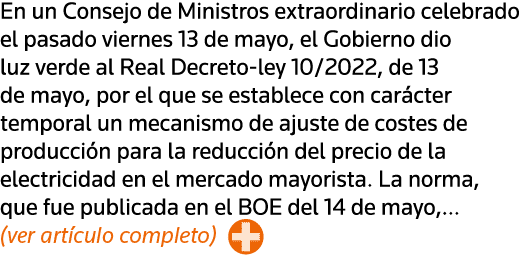 En un Consejo de Ministros extraordinario celebrado el pasado viernes 13 de mayo, el Gobierno dio luz verde al Real D   