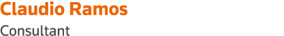 Claudio Ramos Consultant