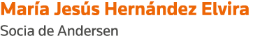 María Jesús Hernández Elvira Socia de Andersen
