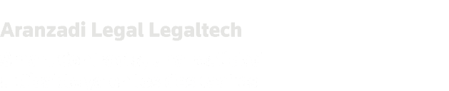 Aranzadi Legal Legaltech Smart Contracts, una realidad aplicable ya en los despachos