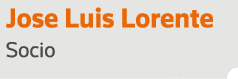 Jose Luis Lorente Socio