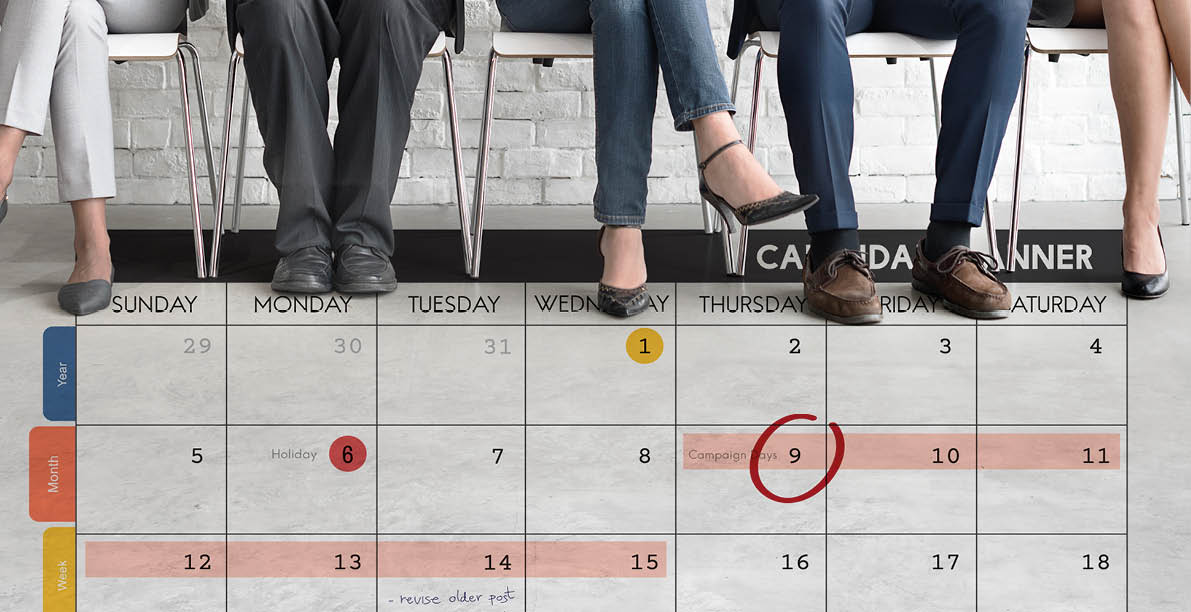 Calendar Planner Organization Management Remind Concept