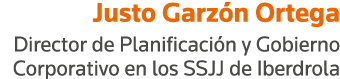 Justo Garzón Ortega Director de Planificación y Gobierno Corporativo en los SSJJ de Iberdrola
