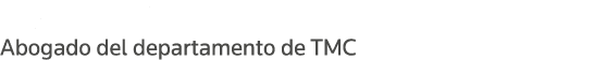 Miguel Recio Abogado del departamento de TMC