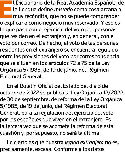 El Diccionario de la Real Academia Española de la Lengua define misterio como cosa arcana o muy recóndita, que no se    