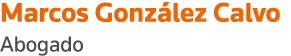 Marcos González Calvo Abogado