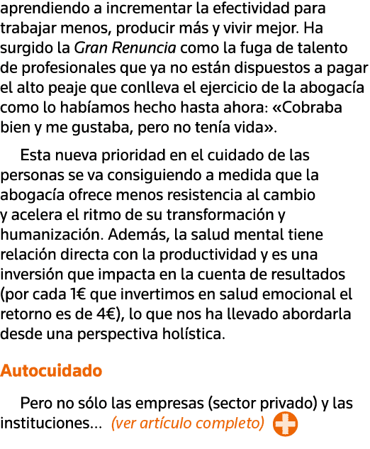 aprendiendo a incrementar la efectividad para trabajar menos, producir más y vivir mejor  Ha surgido la Gran Renuncia   