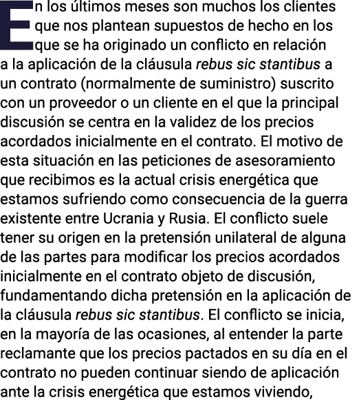 En los últimos meses son muchos los clientes que nos plantean supuestos de hecho en los que se ha originado un confli   