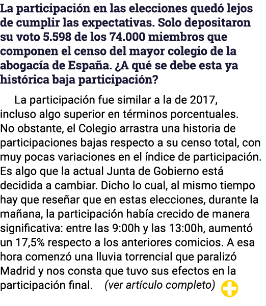 La participación en las elecciones quedó lejos de cumplir las expectativas  Solo depositaron su voto 5 598 de los 74    