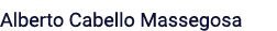 Alberto Cabello Massegosa
