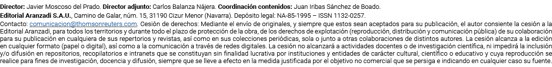 Director: Javier Moscoso del Prado  Director adjunto: Carlos Balanza Nájera  Coordinación contenidos: Juan Iribas Sán   