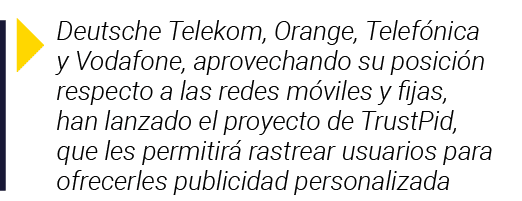  Deutsche Telekom, Orange, Telefónica y Vodafone, aprovechando su posición respecto a las redes móviles y fijas, han    