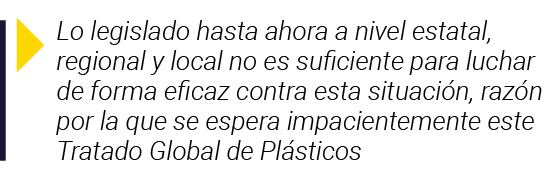  Lo legislado hasta ahora a nivel estatal, regional y local no es suficiente para luchar de forma eficaz contra esta    