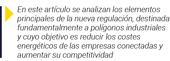  En este artículo se analizan los elementos principales de la nueva regulación, destinada fundamentalmente a polígono   