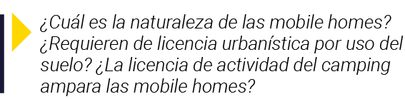   Cuál es la naturaleza de las mobile homes   Requieren de licencia urbanística por uso del suelo   La licencia de ac   