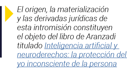  El origen, la materialización y las derivadas jurídicas de esta intromisión constituyen el objeto del libro de Aranz   