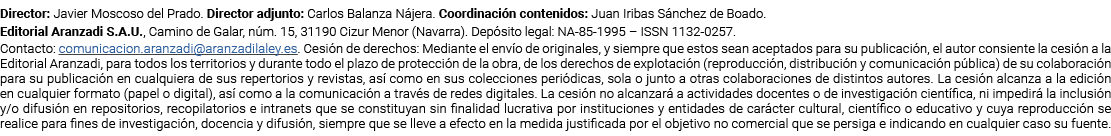 Director: Javier Moscoso del Prado  Director adjunto: Carlos Balanza Nájera  Coordinación contenidos: Juan Iribas Sán   