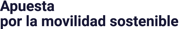 Apuesta por la movilidad sostenible
