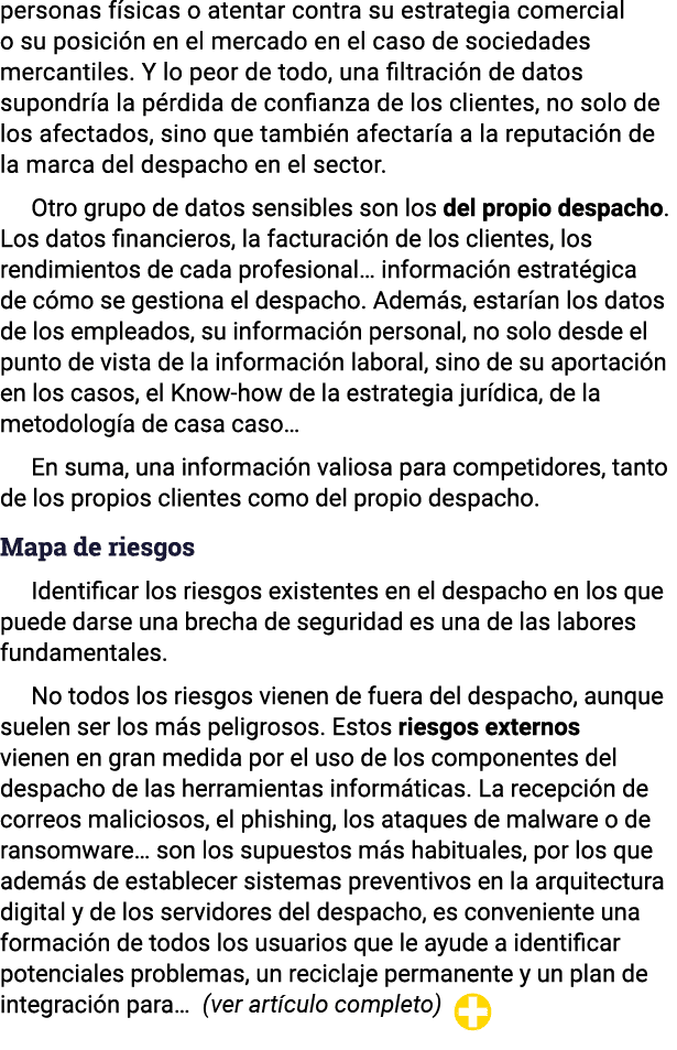 personas físicas o atentar contra su estrategia comercial o su posición en el mercado en el caso de sociedades mercan   