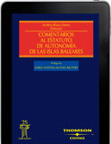 Comentarios al Estatuto de Autonomía de las Islas Baleares (e-book) Comentarios al Estatuto de Autonomía de las Islas Baleares (e-book)