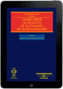 Comentarios al Estatuto de Autonomía de las Islas Baleares (e-book)