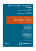 Competencia judicial internacional, reconocimiento y ejecución de resoluciones extranjeras en la Unión Europea (Volumen I)