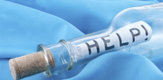 Equipos psicosociales: situación límite Botella con mensaje