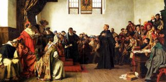 Carlos I juzga a Lutero
