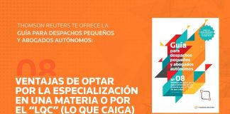 Ventajas de optar por la especialización en una materia o por el “LQC” (Lo Que Caiga)