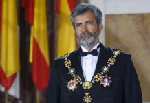 El presidente del TS y del CGPJ comunica su renuncia al cargo a Su Majestad el Rey