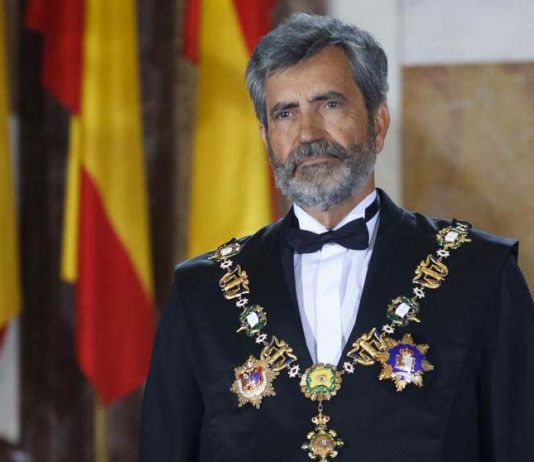 El presidente del TS y del CGPJ comunica su renuncia al cargo a Su Majestad el Rey
